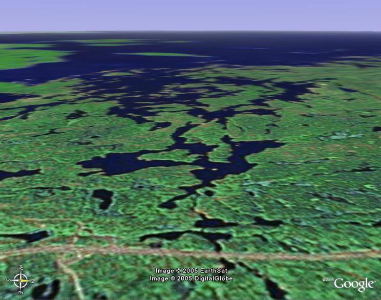 McCrae Lake looking west.