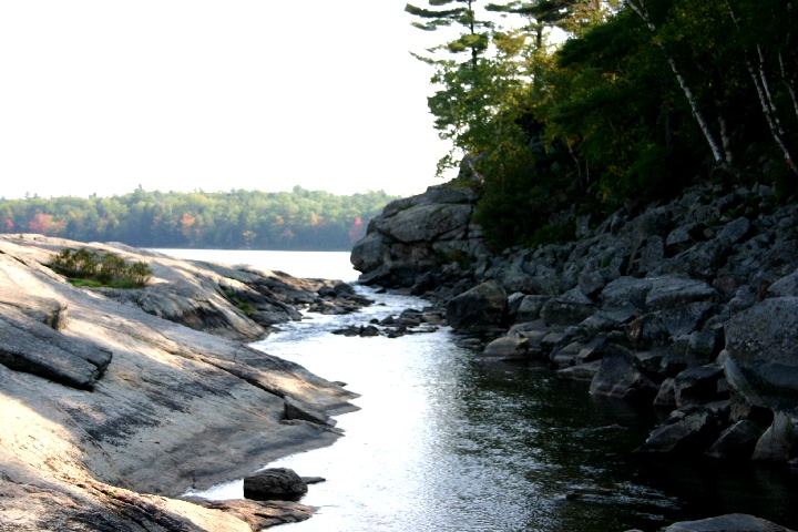 River connects McCrae Lake to Georgian Bay.